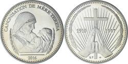 World Coins - Vatican, Medal, Canonisation de Mère Teresa, Religions & beliefs, 2016