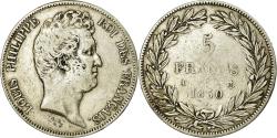 World Coins - Coin, France, Louis-Philippe, 5 Francs, 1830, Paris, , Silver
