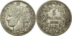 World Coins - Coin, France, Cérès, 5 Francs, 1849, Strasbourg, , Silver