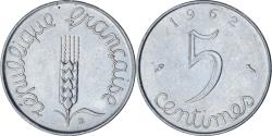 World Coins - France, Épi, 5 Centimes, 1962, Paris, , Stainless Steel, KM:927