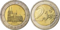 World Coins - Germany, 2 Euro, Nordrhein-Westfalen, 2011, Munich, Bi-Metallic,