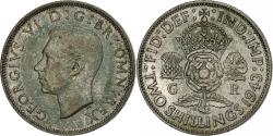 World Coins - Great Britain, George VI, 2 Shillings, 1941, London, Silver, VF(30-35)