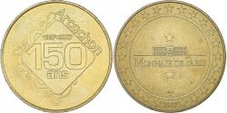 World Coins - France, Tourist token, Arcachon - 150 ans, 2007, Brass,