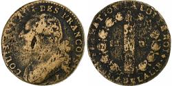 World Coins - France, Louis XVI, 12 deniers François, 1792 / AN 4, Limoges, Métal de cloche
