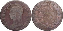 World Coins - Coin, France, Dupré, 5 Centimes, AN 8, Paris, , Copper, Gadoury:126
