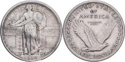 Us Coins - United States, Standing Liberty Quarter, 1917, Philadelphia, Silver, KM:141