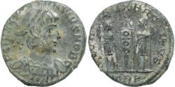 Ancient Coins - Constantius II, Follis, 335-337, Trier, Bronze, , RIC:592