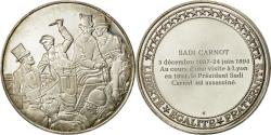 World Coins - France, Medal, Les Présidents de la République, Sadi Carnot, , Silver