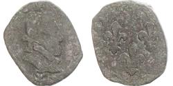 World Coins - Coin, France, Henri IV, double tournois de Navarre, Saint-Palais,