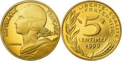 World Coins - Coin, France, Marianne, 5 Centimes, 1999, Paris, Proof,