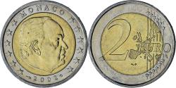World Coins - Monaco, Rainier III, 2 Euro, 2002, Paris, , Bi-Metallic, Gadoury:MC179