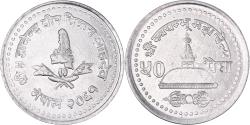 World Coins - Coin, Nepal, SHAH DYNASTY, Gyanendra Bir Bikram, 50 Paisa, 2004, Kathmandu