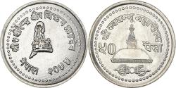World Coins - Coin, Nepal, SHAH DYNASTY, Birendra Bir Bikram, 50 Paisa, 1998,