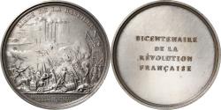 World Coins - France, Medal, Révolution Française, Siège de la Bastille, History, Andrieu