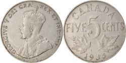 World Coins - Coin, Canada, George V, 5 Cents, 1933, Royal Canadian Mint, Ottawa,