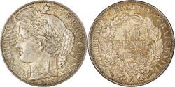 World Coins - Coin, France, Cérès, 50 Centimes, 1888, Paris, , Silver, KM:834.1