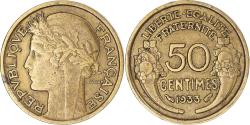 World Coins - Coin, France, Morlon, 50 Centimes, 1933, Paris, , Aluminum-Bronze