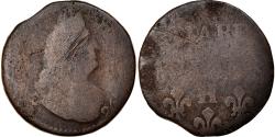 World Coins - Coin, France, Louis XIV, Liard de France au buste âgé, troisième type, Liard