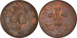 World Coins - Coin, Great Britain, Elizabeth II, 2 Pence, 1989, , Bronze, KM:936