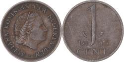 World Coins - Coin, Netherlands, Cent, 1963