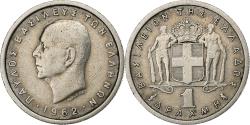 World Coins - Greece, Paul I, Drachma, 1962, Copper-nickel, , KM:81