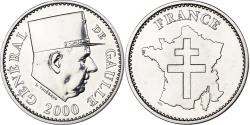 World Coins - France, Medal, Charles De Gaulle, 2000, Copper-nickel, Thiébaud,