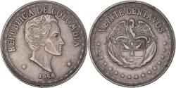 World Coins - Coin, Colombia, 20 Centavos, 1956