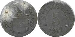World Coins - Germany, Stadt Gerolzhofen, 5 Pfennig, 1917, , Zinc
