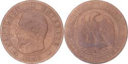 World Coins - Coin, France, Napoleon III, 5 Centimes, 1856, Bordeaux, , Bronze