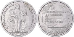 World Coins - Coin, FRENCH OCEANIA, Franc, 1949, Paris, , Aluminum, KM:2
