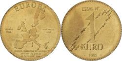 World Coins - France, Medal, Essai 1 euro, 1995, Bronze Florentin, Europa,