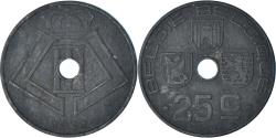 World Coins - Coin, Belgium, 25 Centimes, 1944