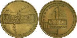 World Coins - France, 1 Euro de Rennes, 1997, Brass,