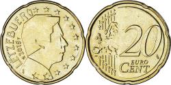 World Coins - Luxembourg, 20 Euro Cent, 2019, Henri I, , Nordic gold