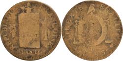 World Coins - Coin, France, Sol aux balances françoise, Sol, 1793, Strasbourg,