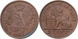 World Coins - Belgium, Albert I, 2 Centimes, 1914, Brussels, Copper, , KM:64