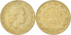 World Coins - Coin, Italy, 200 Lire, 1980
