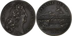 World Coins - France, Token, Louis XV, Trésor Royal, 1707, Copper, , Feuardent:1982