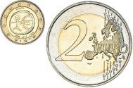 World Coins - Malta, 2 Euro, 2009, Paris, 10 TH ANNIVERSARY UEM., , Bi-Metallic