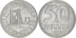 World Coins - Coin, Hungary, 50 Fillér, 1982, Budapest, , Aluminum, KM:574
