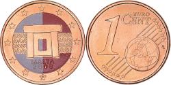 World Coins - Malta, Euro Cent, 2008, Colourized, , Copper Plated Steel, KM:New
