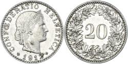 World Coins - Coin, Switzerland, 20 Rappen, 1912