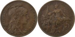 World Coins - France, 5 Centimes, Dupuis, 1915, Paris, Bronze, , Gadoury:165, KM:842