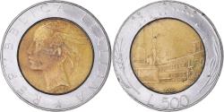 World Coins - Coin, Italy, 500 Lire, 1988, Rome, , Bi-Metallic, KM:111
