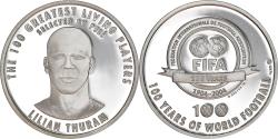 World Coins - Great Britain, Medal, The 100 Greatest Living Players selected by Pelé, Thuram