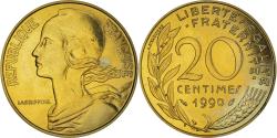 World Coins - Coin, France, Marianne, 20 Centimes, 1990, Paris, , Aluminum-Bronze