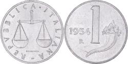 World Coins - Coin, Italy, Lira, 1954, Rome, , Aluminum, KM:91