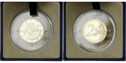 World Coins - France, 2 Euro, 70th Anniversary of D-Day, Proof, 2014, MDP, Bi-Metallic