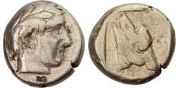 Ancient Coins - Lesbos, Hekte, 455-427 BC, Mytilene, Electrum, , SNG-Cop:304, HGC:6-982