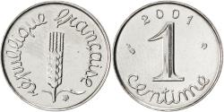 World Coins - Coin, France, Épi, Centime, 2001, , Stainless Steel, KM:928, Gadoury:91